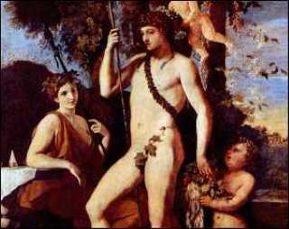 Bacchus et Erigone