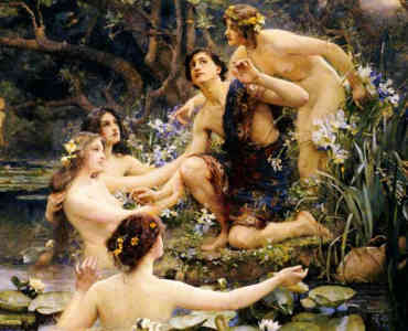 Hylas et les nymphes