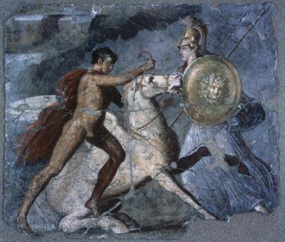 Bellerophon et P&eacute;gase