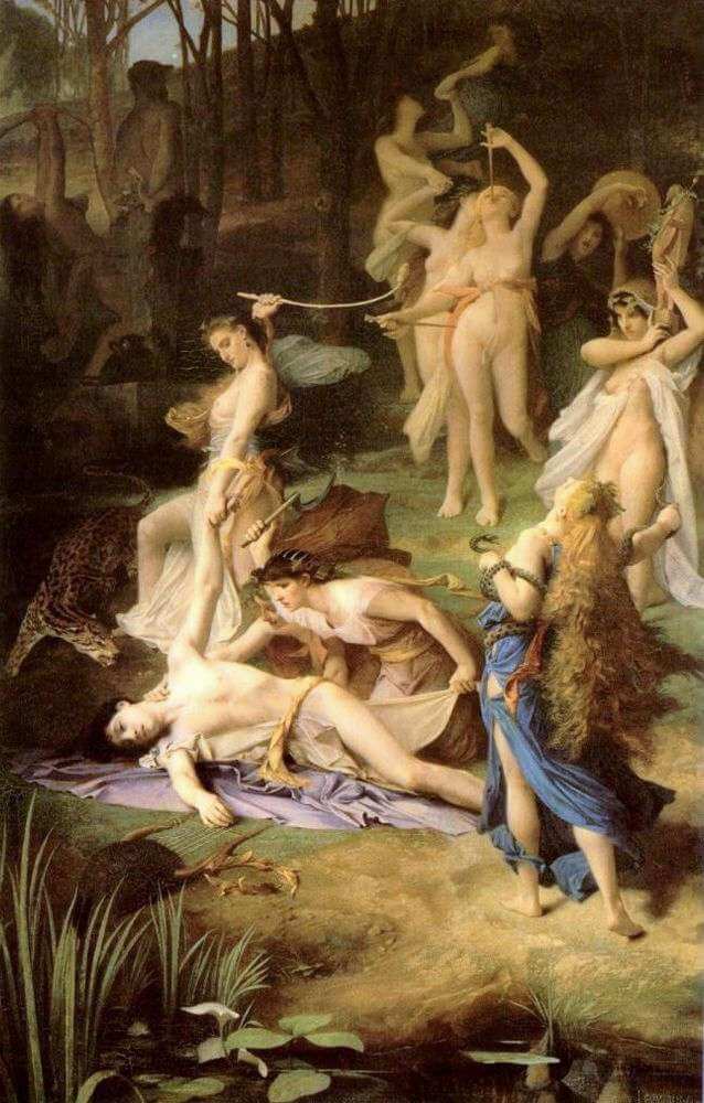 Mort d'Orph&eacute;e
