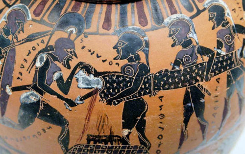 le sacrifice de Polyxène
