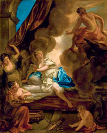Zeus et Thétis