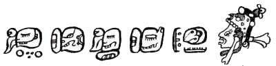 Divers glyphes du dieu A