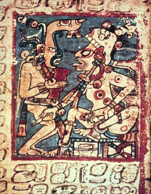Dieu du ma&iuml;s Yum Kaax et de la Mort