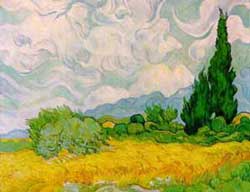 Champs de bl&eacute; (VanGogh)