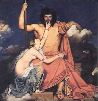 Zeus et Thétis