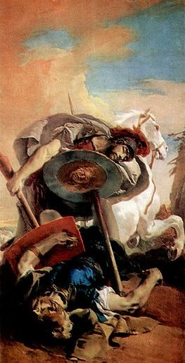 Etéocle et Polynice par Tiepolo