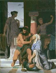 Ulysse et Euryclée
